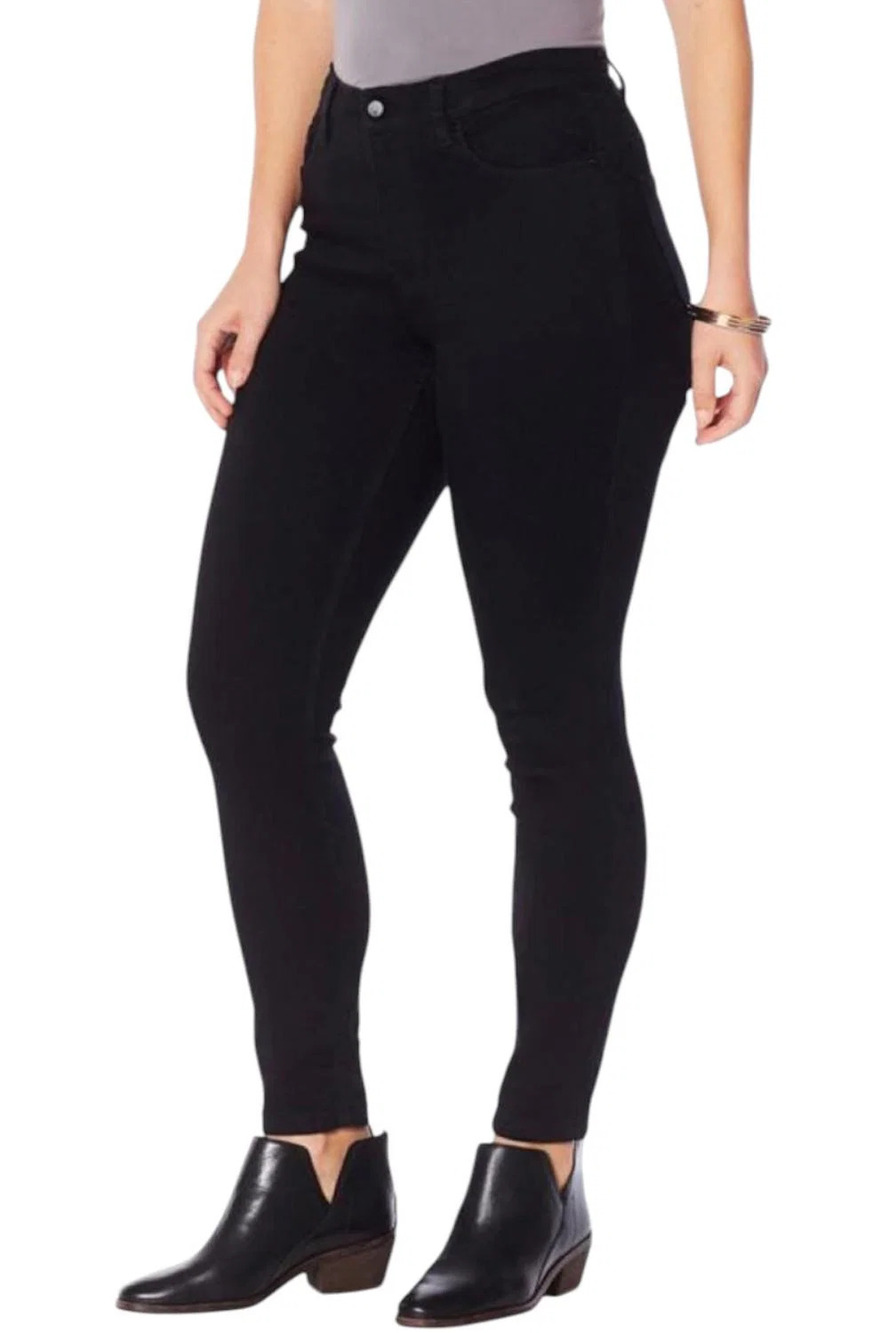 G by Giuliana Forever Stretch Classic Skinny Jean Black - Regular